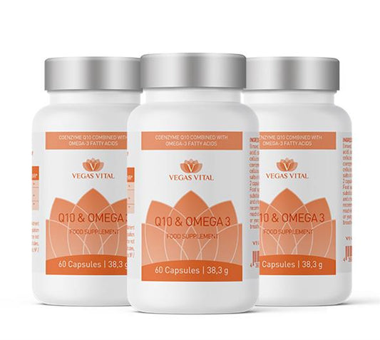 Q10 & Omega 3 | Pack 3