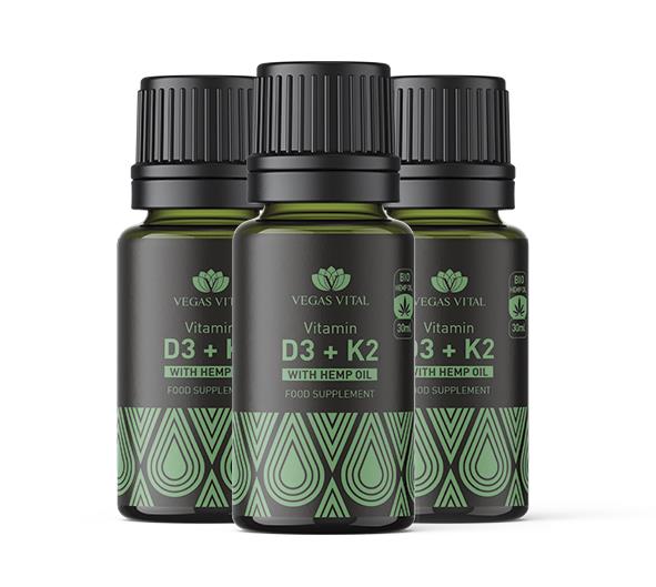 Vitamina D3 + K2