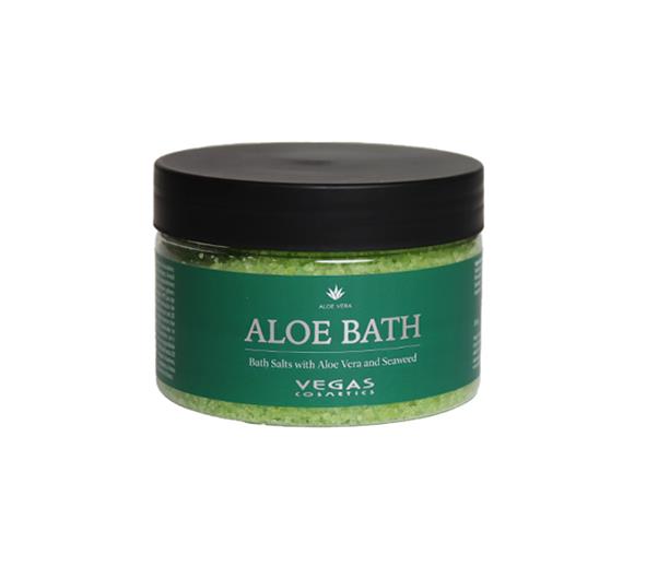 Sais de banho com Aloe Vera e Algas Marinhas